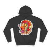 Racer Chicken Race With Me Unisex College Hoodie - Stylish & Cosy for Campus Life